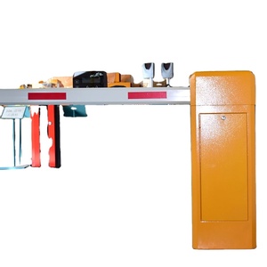 Barriera Elettronica a Energia Solare HAOKAI con Braccio Fino a 6m per Sicurezza Veicoli e Sistema di Traffico Autostradale (Riflettente di Grado Ingegneristico) - Product Image 1
