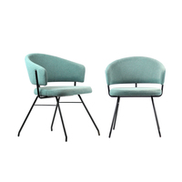 Chaise de salle à manger de qualité commerciale au design élégant pour salon, hall d'entrée et salle à manger