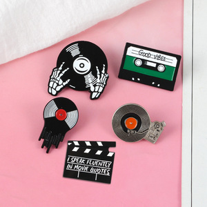 Fabricantes OEM ODM logotipo personalizado esmalte Clips de corbata de metal alfileres de solapa <span class=keywords><strong>gemelos</strong></span> para alfileres personalizados Logotipo de metal - Product Image 2