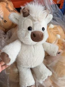 Jouets en peluche mignons Su Gao DiNiu Vache et Taureau à poils longs, poupée de simulation, oreiller rembourré en coton PP, ornement de canapé - Product Image 6