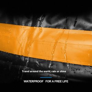 กระเป๋าเก็บของบนหลังคารถยนต์แบบพีวีซีขนาดใหญ่ กันน้ำ สำหรับรถเอสยูวี แบบพกพา ใช้ได้กับรถทุกรุ่น - Product Image 2