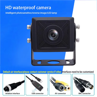 Caméra de recul pour voiture Firecore H-28 12V CCD Fisheye, étanche, vision nocturne infrarouge, ADAS, pour le stationnement des voitures