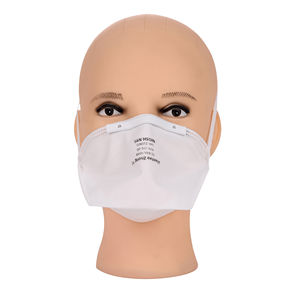 <span class=keywords><strong>Respirator</strong></span> ZYB-05 Zhong Yi NIOSH <span class=keywords><strong>N95</strong></span>, masker gaya lipat dua horizontal tagihan bebek - Product Image 2