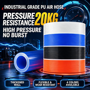 Tuyau d'air pneumatique en polyuréthane industriel <span class=keywords><strong>de</strong></span> haute qualité CE, disponible en tailles 4 mm et 16 mm, tube PU - Product Image 1