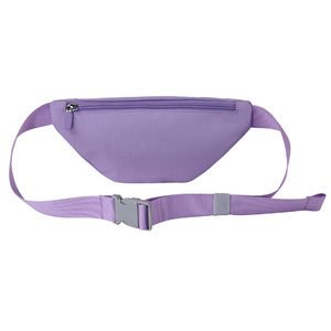 SENDA Custom Simple Nylon Student Pencil Case with SR Logo Purple Color Water-Resistant Design for <b>School</b> Stationery Storage - Product Image 5