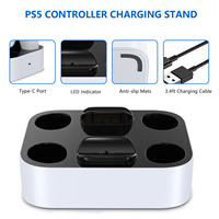 Poignée de jeu vidéo à charge rapide support de charge Match contrôleur de jeu Station de charge Dualsense pour Playstation 5