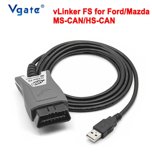 Vgate VLinker FS <span class=keywords><strong>FORScan</strong></span> para <span class=keywords><strong>Ford</strong></span> ELM327 USB OBD2 Herramientas de Diagnóstico para Automóviles HS/MS-CAN Escáner Automotriz OBD2 PK OBDLink - Product Image 2