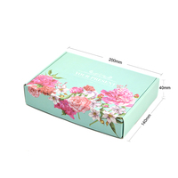 Boîte d'emballage de cadeau de stockage pliable de bonne qualité Offre Spéciale l'expédition boîte en carton ondulé Mailer vêtements boîte de papier