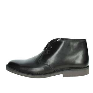 Bottes à lacets pour homme Kebo, noires, taille 43, hauteur du talon 1 pouce - Product Image 1