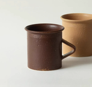 Lot de tasses à café en grès texturé de style japonais rétro, vaisselle haut de gamme personnalisable avec logo pour café, restaurant, hôtel et cadeaux d'entreprise - Product Image 2