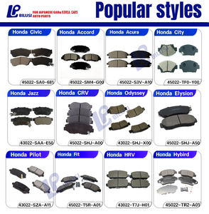 Bilusi D1567 04465-0K240 04465-0K300 04465-YZZR5 Pastillas de freno de disco de coche de cerámica semimetálicas delanteras para Toyota o Hilux Fortuner - Product Image 6