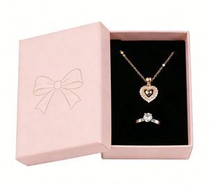 Boîte Cadeau de Luxe Personnalisée en Carton Rigide pour Bijoux, Finition Mate, Logo Marqué, Insert en Mousse, Forme Rectangulaire - Vente en Gros - Product Image 6