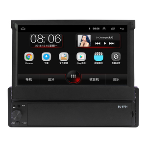 Xe Hơi 1din Android 9.1, Radio Có Thể Thu Vào Màn Hình Cảm Ứng 7 Inch Máy Nghe Nhạc Mp5 Xe Hơi Gps Wifi + Camera Sau 12 Đèn Led/ - Product Image 5