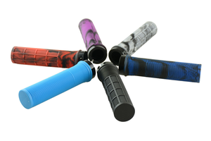 Poignées de guidon de vélo TPR extrémité de barre antidérapante sensation de main confortable repose-mains de vélo vtt pièces de poignées de vélo absorbant les chocs - Product Image 3