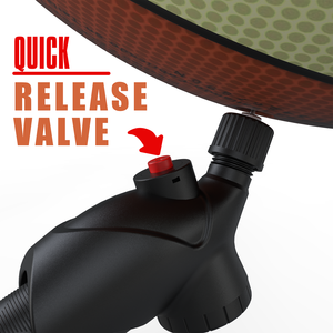 Bomba de Aire Manual con Manómetro para Balones de Baloncesto, Fútbol, Voleibol, con Agujas, Doble Acción, Inflador Portátil, Venta al Por Mayor - Product Image 5