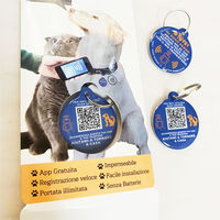 RFID Pet Id Tag qr Code Nfc Haustiere Schlüssel bund Epoxy Nfc Tracking gedruckt Logo Karte Haustiere Hunde marke Zugangs kontroll karten wasserdicht