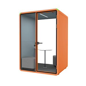 Cabine de réunion insonorisée pour deux personnes, mobile, pour bureaux ouverts - Product Image 4