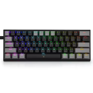 Mini Teclado RGB con Cable para Juegos y Oficina, Teclado Mecánico para Juegos 60% 61 Teclas - Product Image 5