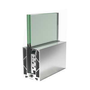Ringhiera in Alluminio e Vetro di Ultimo Design 2024 con Striscia Luminosa a LED - Product Image 5