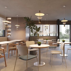 Moderne Minimalistische Design Paraplu-Vormige Hanglamp Kroonluchter Voor Slaapkamer Woonkamer Restaurant - Product Image 5