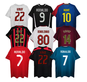 เสื้อฟุตบอลรุ่นนักเตะ ปี 2025-2026 บราซิล อาร์เจนตินา ซี อี คุณภาพดีที่สุด แบบย้อนยุค สั่งทำพิเศษ เฮนรี ซีดาน เสื้อแข่งฟุตบอล - Product Image 6