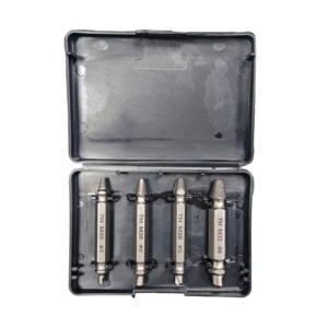 High Quality Screw Extractor Set Damaged Screw <b>Remover</b> Kit Stripped Screws DIY Hand Tools Gadgets Gifts Easily <b>Remover</b> 2 in 1 - Product Image 3