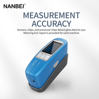 NANBEI 60 Degree Car Paint Tester Gloss Meter with 1 Year Warranty IP55 Protection 0.5s for Time for Metals