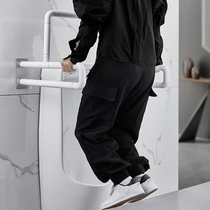 <b>Grab</b> <b>Bars</b> Stainless Steel Anti-Slip Wall Mounted For Disabled And Elderly In Public Restrooms - Product Image 3