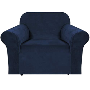 Funda de Sofá Elástica de Terciopelo Lavable, Fundas <span class=keywords><strong>para</strong></span> Sillón de 1 Plaza <span class=keywords><strong>para</strong></span> Sala de Estar, con Elasticidad, Transpirabilidad y Comodidad, Estilo Americano - Product Image 1