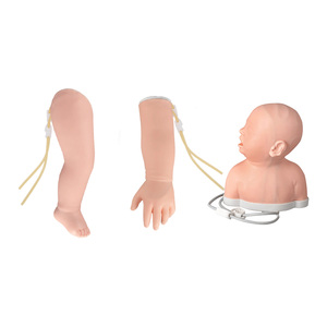 DARHMMY Modelo de Práctica de Inyección para <span class=keywords><strong>Bebés</strong></span>, Brazo, Pierna, Cuero Cabelludo, Punción Venosa, para Estudiantes de Enfermería - Product Image 1