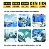 Répartiteur HDMI 4K 30Hz 1 entrée 2 sorties, boîtier répartiteur HDMI bidirectionnel pour TV, moniteur, projecteur, double affichage