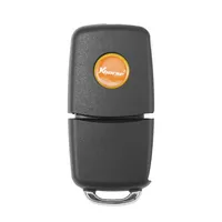 Clé de voiture à distance filaire Xhorse XKB526EN VVDI pour VW B5 Type 2e génération, 3 boutons, connecteur en plastique, sans
