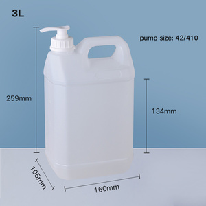 Envase de Plástico HDPE de 3L <span class=keywords><strong>para</strong></span> Detergente Líquido <span class=keywords><strong>para</strong></span> Mascotas, Lavandería y Cocina, Precio Económico - Product Image 5
