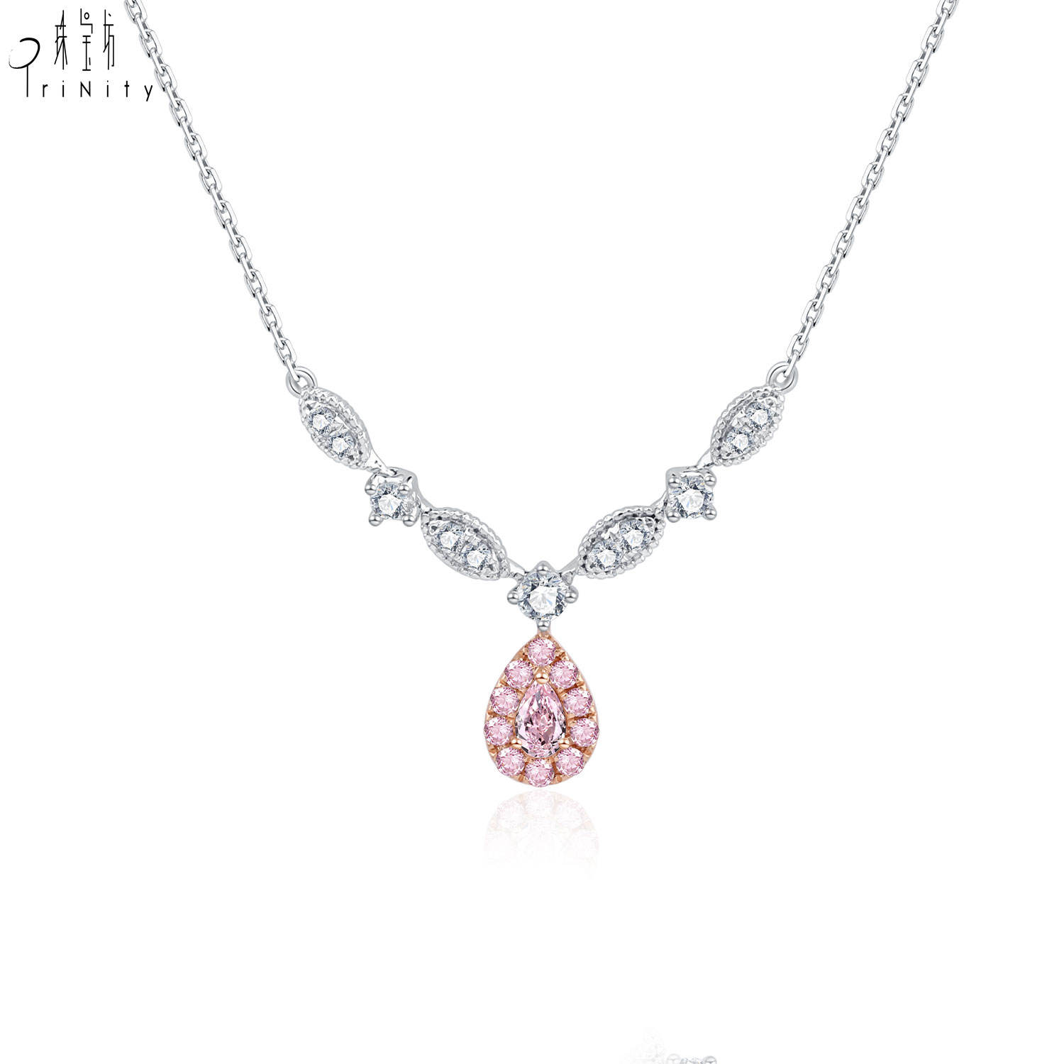 ทองคำขาว 18K และทองชมพู