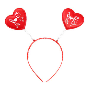 Pour <span class=keywords><strong>Amazon</strong></span> vente chaude amour bandeau de <span class=keywords><strong>cheveux</strong></span> saint valentin fête bandeau avec paillettes <span class=keywords><strong>plume</strong></span> pêche coeur <span class=keywords><strong>cheveux</strong></span> accessoires - Product Image 4