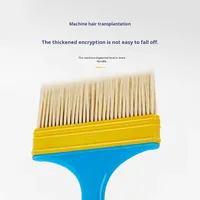 Pinceaux à peinture murale en plastique de qualité industrielle - Tailles 1/2/3/4/5 pouces - Fabriqués dans le Shandong - Marque YUANZHENG - Garantie de 3 ans