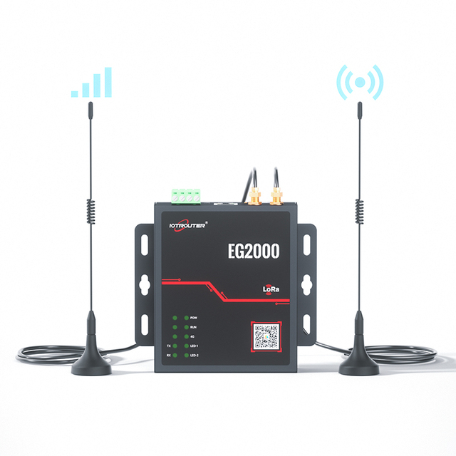 Long Range LoRaWAN Gateway, Ultra Low Power Consumption, 8km Coverage for IoT Sensor Networks