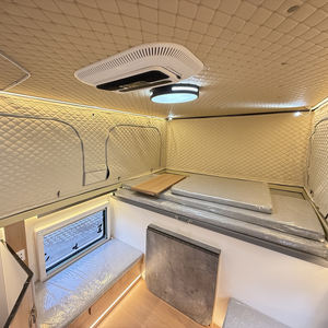 Camper Pop-Up per Pickup, Guscio in Metallo per Camper da 4 Persone, Rimorchio da Viaggio - Product Image 4