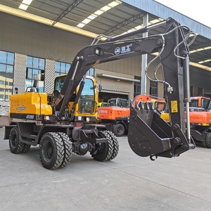 Escavatore Professionale JG120S su Ruote per Ingegneria Civile e Manutenzione Infrastrutturale, Avanzato e Robusto - Product Image 1