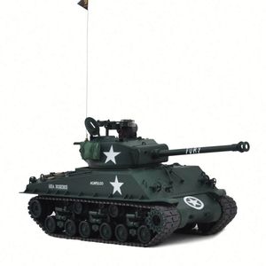 2026 Hooben 1/16 Us Fury Medium Tank M4a3e8(hvss) <span class=keywords><strong>Sherman</strong></span> Easy 8(e8) Easy Eight 2.4g Radio Control Full Functions Rc Tank Rtr - Product Image 3