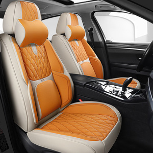 <span class=keywords><strong>Coprisedili</strong></span> Universali in Pelle Completamente Avvolgenti <span class=keywords><strong>per</strong></span> <span class=keywords><strong>Auto</strong></span> a 5 Posti, Traspiranti, Confortevoli e di Lusso <span class=keywords><strong>per</strong></span> Corolla - Product Image 1