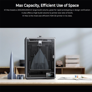 Imprimante 3D Creality K1 avec une vitesse d'impression allant jusqu'à 600 mm/s, machine FDM fermée - Product Image 2