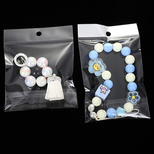 Premium <strong>Self</strong>-<strong>Adhesive</strong> OPP Plastic <strong>Header</strong> <strong>Bags</strong> with Transparent Card Packaging Hang Hole Luxury Retail Display for Jewelry Crafts - Product Image 4