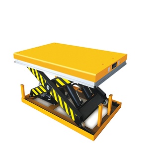 वेमलीफ्ट डग हाइड्रोलिक कैंची लिफ्ट टेबल 1700x 1000 200 किलोग्राम क्षमता झेजियांग निर्माता रेल कार्गो लिफ्टर - Product Image 3