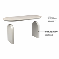 Table à manger extensible de luxe moderne en pierre frittée de 3 m, grande capacité 10-12 places, avec double extension papillon, vente en gros Chine