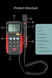 UNI-T UT385 Laser-Leistungs messer-Laser-Stift für Labor gebrauch-Laser-Geräte-Prüfung-Hochpräzises Leistungs messgerät - Product Image 6