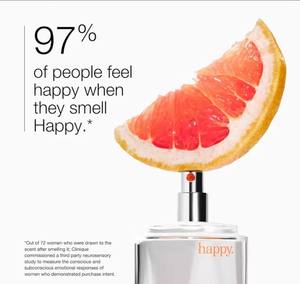 <span class=keywords><strong>Clini</strong></span> Happy Eau de Parfum Vaporisateur Corporel |   Fleur de mariage hawaïenne au parfum de pamplemousse, bergamote et mimosa printanière |   Écologique Longue Durée - Product Image 2