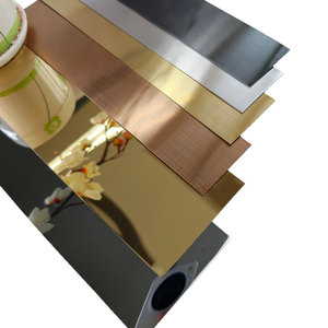 <span class=keywords><strong>Plinthe</strong></span> murale auto-adhésive en acier inoxydable, étanche, flexible, durable, moderne, finition polie, pour appartement, vente en gros - Product Image 4