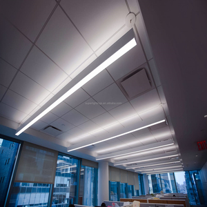 Lámpara de Techo Colgante de Lujo, Lámpara Lineal <span class=keywords><strong>LED</strong></span>, Iluminación Lineal, Accesorio de Iluminación, Panel Suspendido de Techo de 4 pies, Sistema de Barra de 1200 mm - Product Image 5