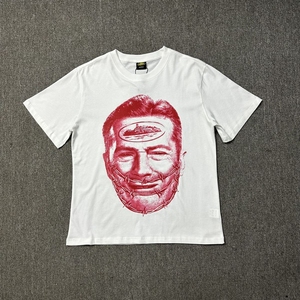 เสื้อยืดแขนสั้นของผู้ชายพิมพ์ลาย2025ข้ามพรมแดนใหม่แฟชั่นฤดูร้อนลำลองขนาดใหญ่พิเศษขายส่งจากโรงงาน - Product Image 5